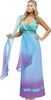 Women's Sea Queen Costume - Adult S/M (2 - 8)
