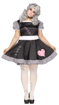 Women's Broken Doll Costume - Adult 2X (22 - 24W)