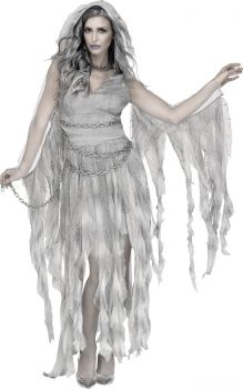 Women's Enchanted Ghost Costume - Adult S/M (2 - 8)