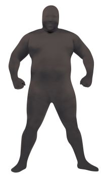 Plus Size Skin Suit - Black - Adult Plus Size