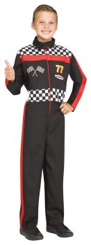 Race Car Driver Costume - Child M (8 - 10)