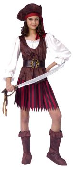 High Seas Buccaneer Girl - Child L (12 - 14)