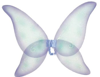 Fairy Wings - Blue/Green