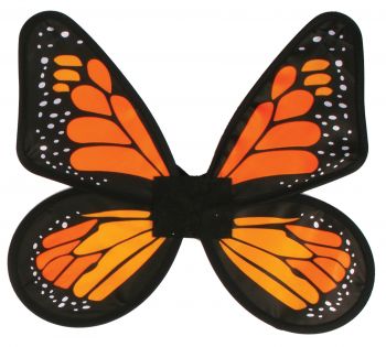 Wings Butterfly Satin Adult - Yellow