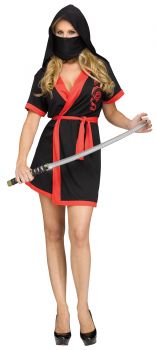 Women's Ninja Robe - Adult S/M (2 - 8)