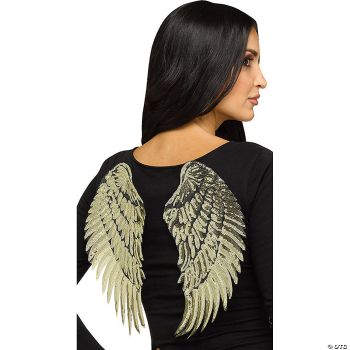 Sequin Wings - Adult - Gold