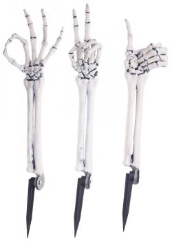 Grave-Breaker Arms With Hand Gestures - Set Of 3
