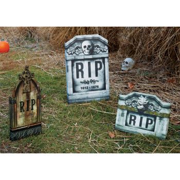 Photo-Realistic Tombstone - 3 Piece Set