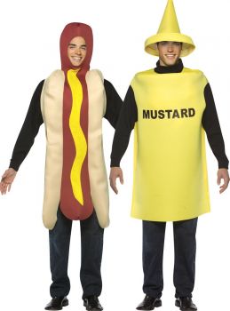 HOT DOG AND MUSTARD COUPLES