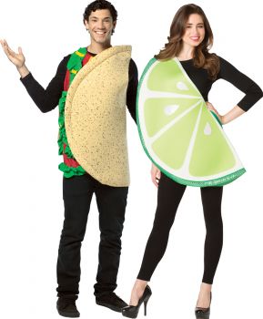 Taco & Lime Slice Couples Costume