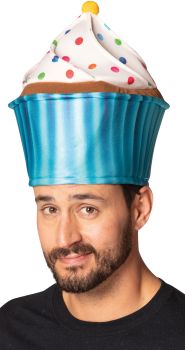 Blue Cupcake Hat