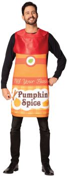 Pumpkin Spice Seasoning Adult Costume