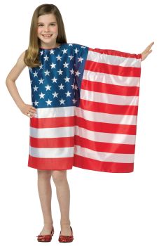 USA Flag Dress - Child (7 - 10)