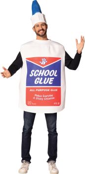 School Glue Squeeze Bottle Adult Costume