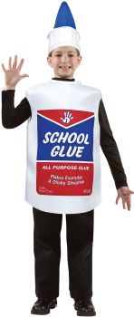 School Glue Squeeze Bottle Child Costume