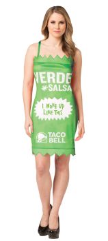 Taco Bell Packet Dress - Verde - Adult M/L