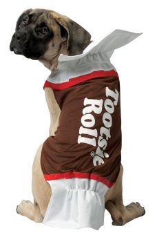 Tootsie Roll Dog Costume - Pet X-Large