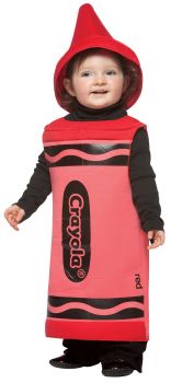 Crayola Crayon Baby Costume - Red - Toddler (18 - 24M)