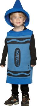 Crayola Crayon Baby Costume - Blue - Toddler (3 - 4T)