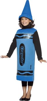 Crayola Crayon Child Costume - Blue - Child (7 - 10)