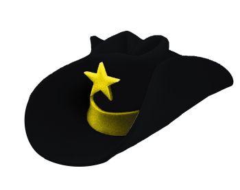 40-Gallon Hat - Black