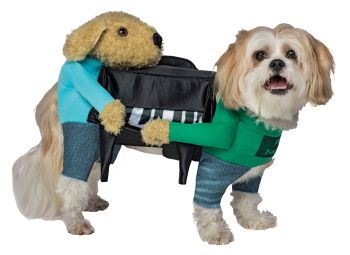 Piano Dog Costume - Pet L/XL