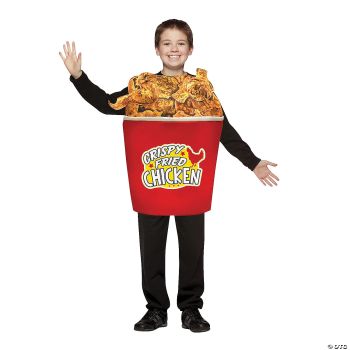 Bucket Of Fried Chicken Child Costume