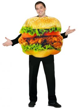 Get Real Chicken Sandwich Adult Costume