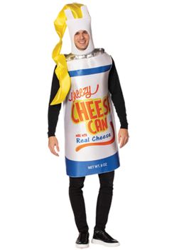 Cheezy Cheese Spray Can Adult Costume