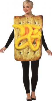Cracker With Cheezy Cheese Adult Costume