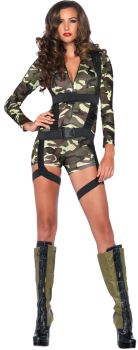 Women's Goin' Commando Costume - Adult Large