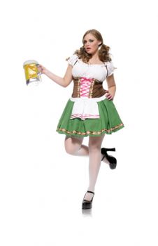 Women's Plus Size Gretchen Beer Garden Costume - Adult 3X/4X
