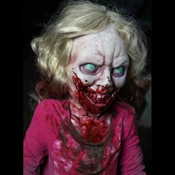 Scary girl prop 