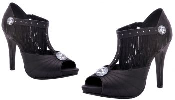 Women's Jazzy Vintage Pump - Black - Women's Shoe 6