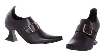 Women's Witch Shoe With Buckle - Black - Women's Shoe L (9 - 10)