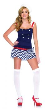 Women's Harbor Hottie Costume - Adult M/L