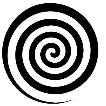 Spinning Hypno Wheel (Black/White)