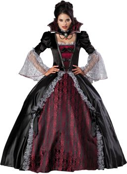 Women's Vampiress Of Versailles Costume - Adult L (12 - 14)