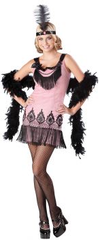 Flirty Flapper Costume - Teen L (9 - 11)