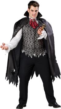 Men's Plus Size Vampire B Slayed Costume - Adult 2X (50 - 52)