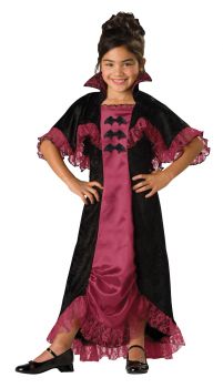 Girl's Midnight Vampiress 2B Costume - Child L (10)
