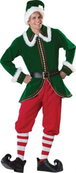 Men's Santa's Elf Costume - Adult M (38 - 40)