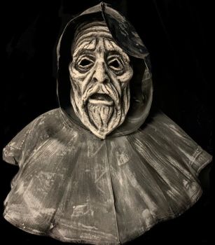 Mask: Cemetery Statuary Monk