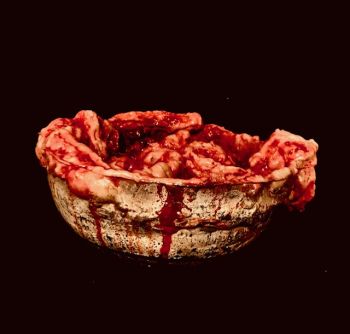 Faux Metal Bowl of Entrails