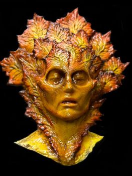 Creature Head: Leaf Lady