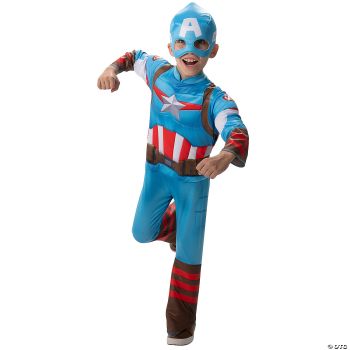 Captain America Toddler Costume - Toddler Large