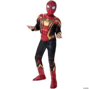 Spider-Man Integrated Suit Child Qualux Costume - Child Large