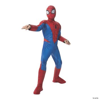 Spider-Man Child Qualux Costume - Child Large