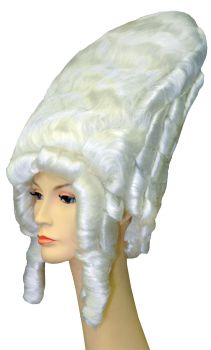 Regal Madame De Pompadour Wig - White
