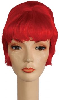 Spitcurl Wig - Clown Red